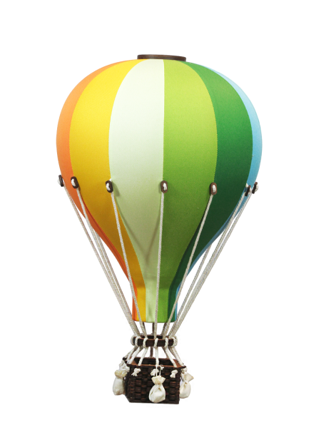 Deko Heißluftballon rainbow1 - SuperBalloon